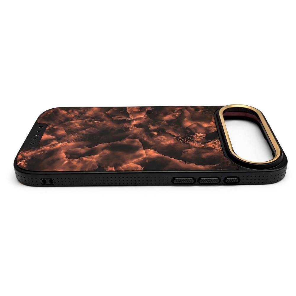 BURGA Elite iPhone 17 Air Case Brown Gold Marble Slim Protective Cover - Picture 4 of 6